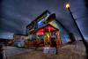  Tyson Cronberg outside his family's business, The Beaver House, in Grand Marais/photo by Stephan Hoglund